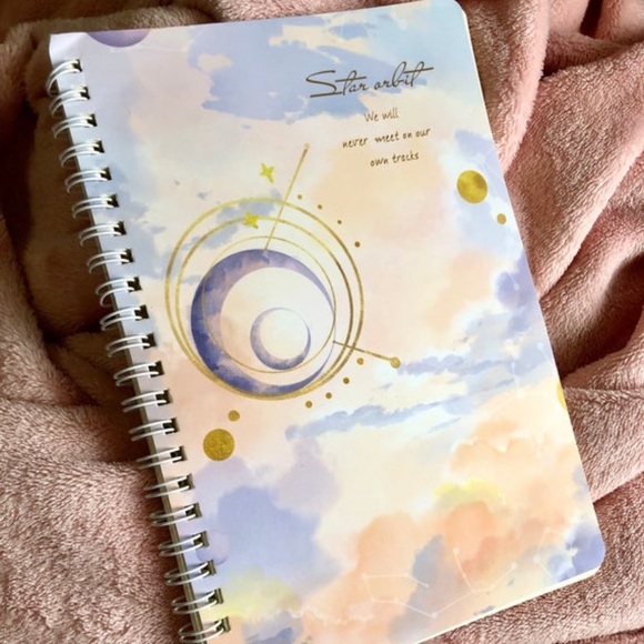 Celestial Galaxy Sky Diary Notebook - Picture 1 of 5